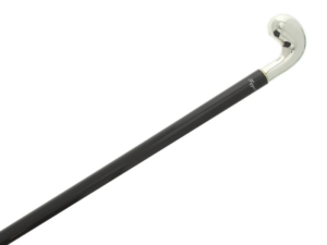 Canne-épée FAYET 98 cm, poignée mailloche étain, fût façon fibre de carbone. Canne-épée FAYET 98 cm, poignée mailloche étain, fût façon fibre de carbone.